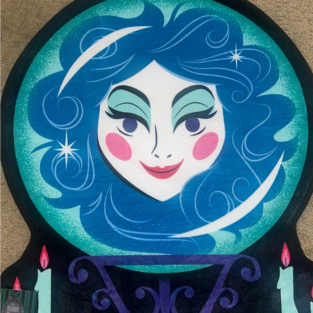 Disney’s Haunted Mansion Madame Leota Bath Mat NWT